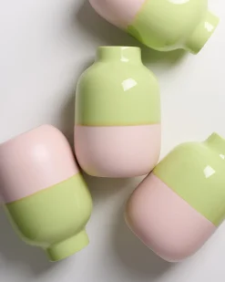 Motel a Miio Nuno Vase M lime rosé Clearance