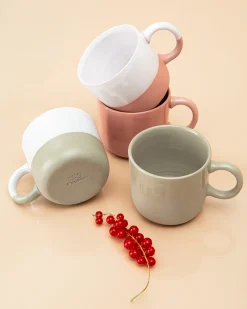 Motel a Miio Seda Tasse klein rosé weiß Outlet