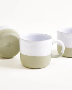 Motel a Miio Seda Tasse klein 4er-Set salbeigrün weiß Online