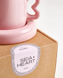 Motel a Miio Seia Geschenk-Set Herz 3-teilig rosa burgund