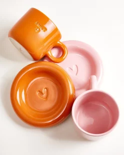 Motel a Miio Seia Geschenk-Set Love Smile rosa orange 3-teilig New
