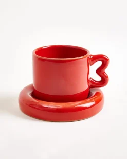Motel a Miio Seia Geschenk-Set 5-teilig rosa rot Outlet
