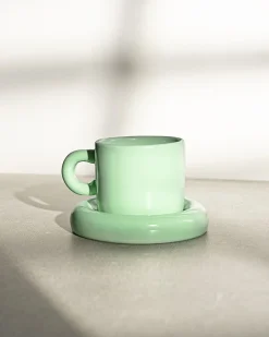 Motel a Miio Seia Tasse & Untertasse matcha Outlet