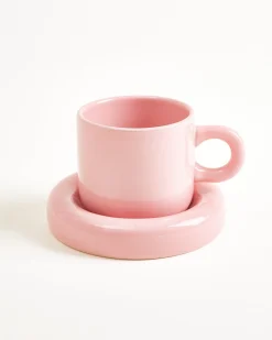 Motel a Miio Seia Tasse & Untertasse rosa Sale