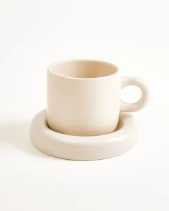 Motel a Miio Seia Tasse & Untertasse sand Clearance