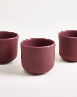 Motel a Miio Sereno Becher klein 4er-Set bordeaux Discount