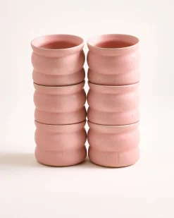 Motel a Miio Sintra Becher klein bubble 6er-Set rosé Outlet