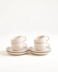 Motel a Miio Sintra Espressotasse & Espressountertasse classic 4er-Set sand Outlet