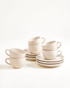 Motel a Miio Sintra Espressotasse & Espressountertasse classic 6er-Set sand