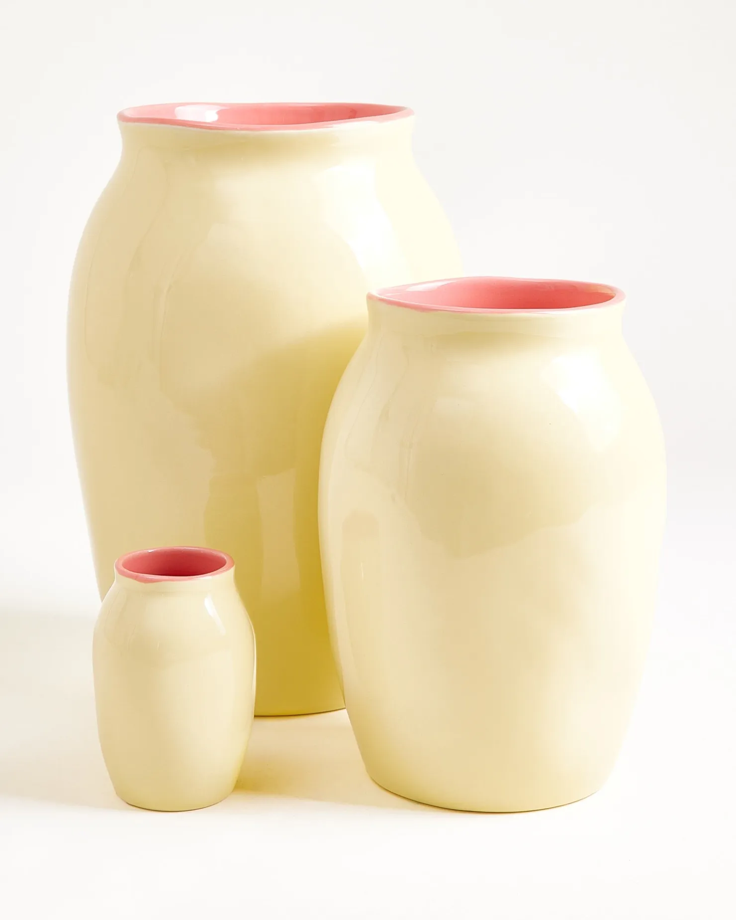 Motel a Miio Sombra Vase L gelb rosa Sale
