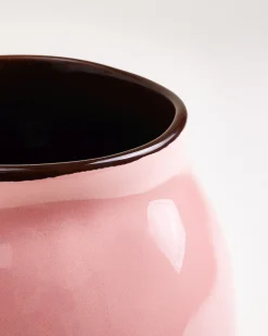 Motel a Miio Sombra Vase L rosa braun