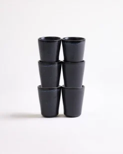 Motel a Miio Turmalina Espressobecher schwarz 6er-Set Online