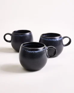 Motel a Miio Turmalina Espressotasse schwarz 4er-Set New