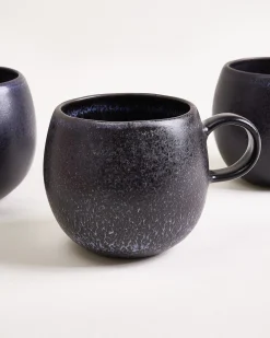 Motel a Miio Turmalina Tasse groß schwarz 6er-Set New