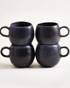Motel a Miio Turmalina Tasse groß schwarz 4er-Set Sale